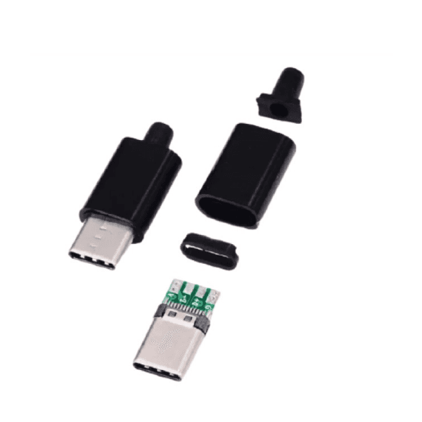 4 en 1 DIY USB Type C noir — image 1