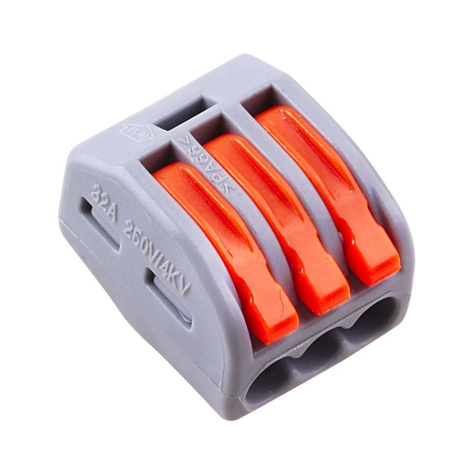 WAGO Type PCT-213 3 Pin connecteur de câblage — image 1