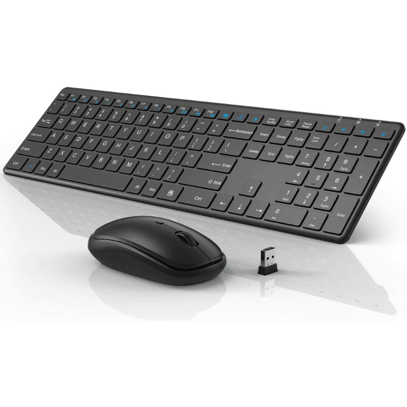 Clavier et souris sans fil GKM520 - Noir — image 1
