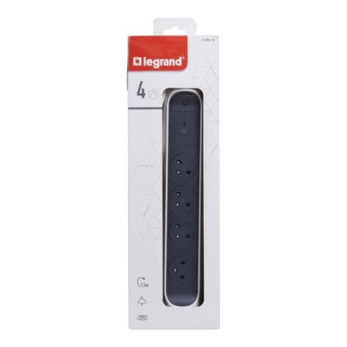 Multiprise rotative et fixable 4 prises 3M — image 1