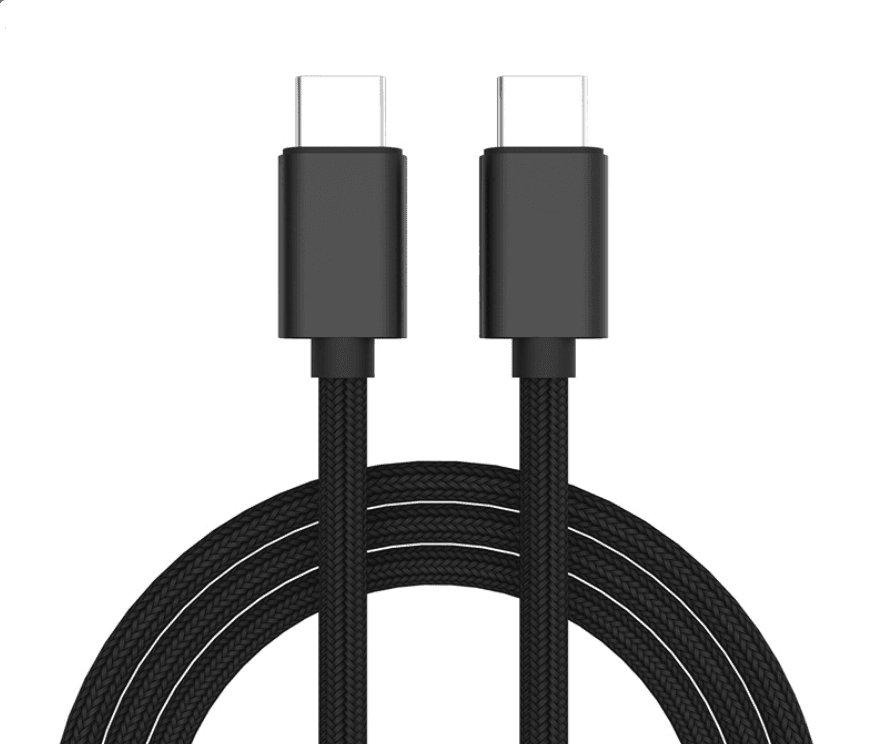 20V 3A 60W Câble de charge rapide PD Type-C à Type-C PD 1M — image 1