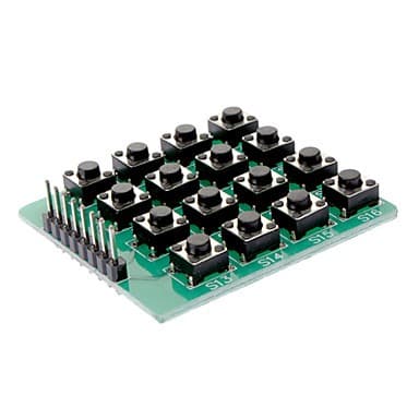 Clavier 16 touches, Matrice Micro Switch 4x4 — image 1