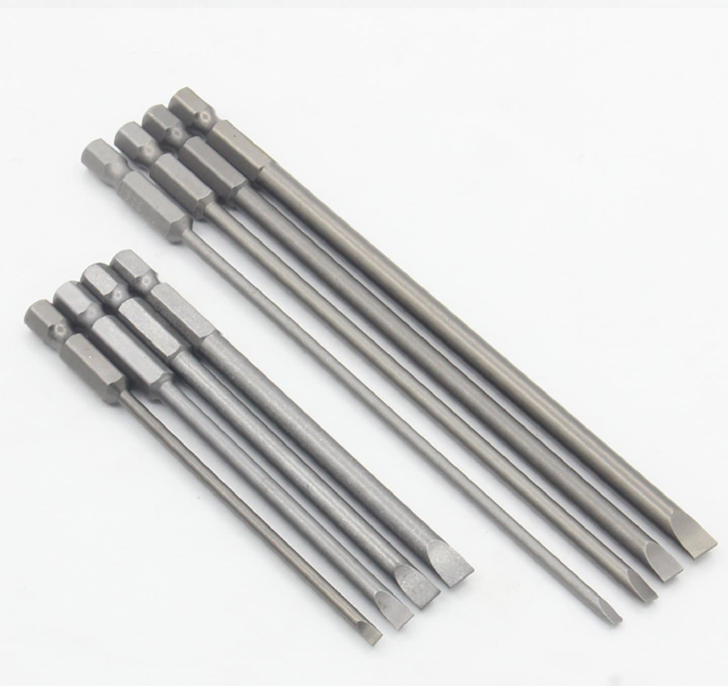 100 mm Flat Head  Screwdrivers Bits  3mm 4mm 5mm 6mm — image 1