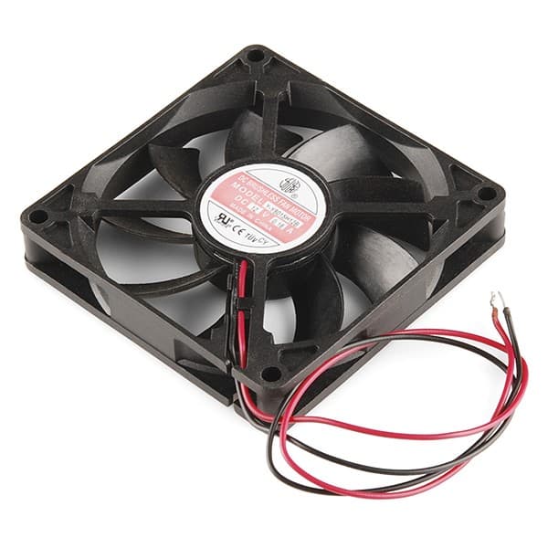 DC Brushless Fan 80x80x25mm  24V 0.2A — image 1