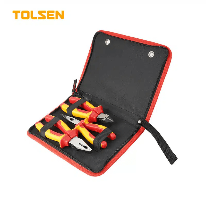 3PCS INSULATED PLIERS SET — image 1