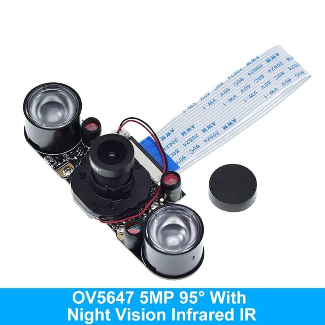 5MP Night Vision Camera for Raspberry Pi OV5647 95° — image 1