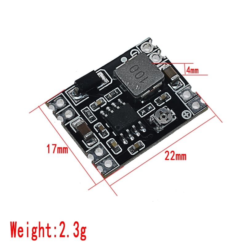 Module d'alimentation abaisseur DC-DC Buck 5V-12V 24V à 5V 3.3V 9V 12V  — image 1