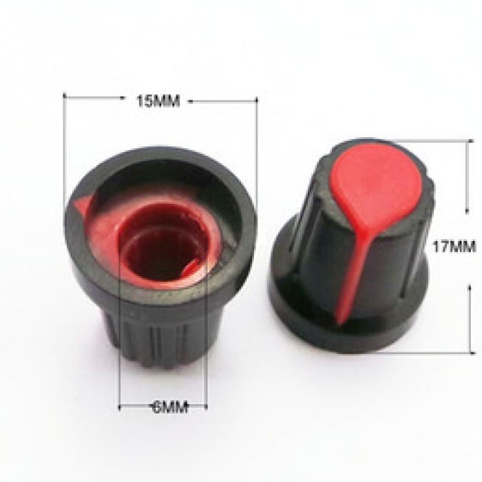 Potentiometer Knob Cap Plastic  — image 1