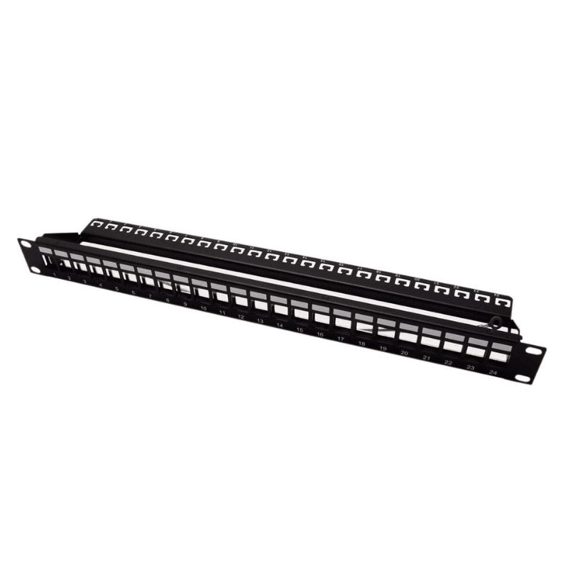 ROLINE 26.11.0360 Patch Panel Vide Compatible Noyau Keystone 24Ports — image 1