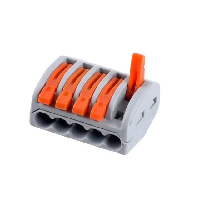 Wago  Bloc de jonction de serre-câble à 5 ports — image 1