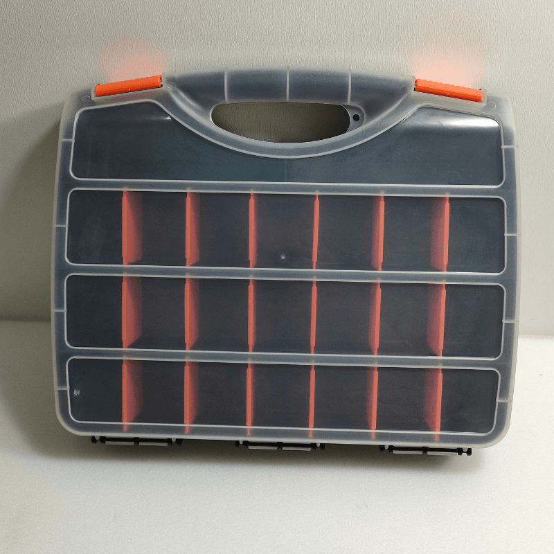 Caisse à outils en plastique – 22 casiers – Lamboss — image 1