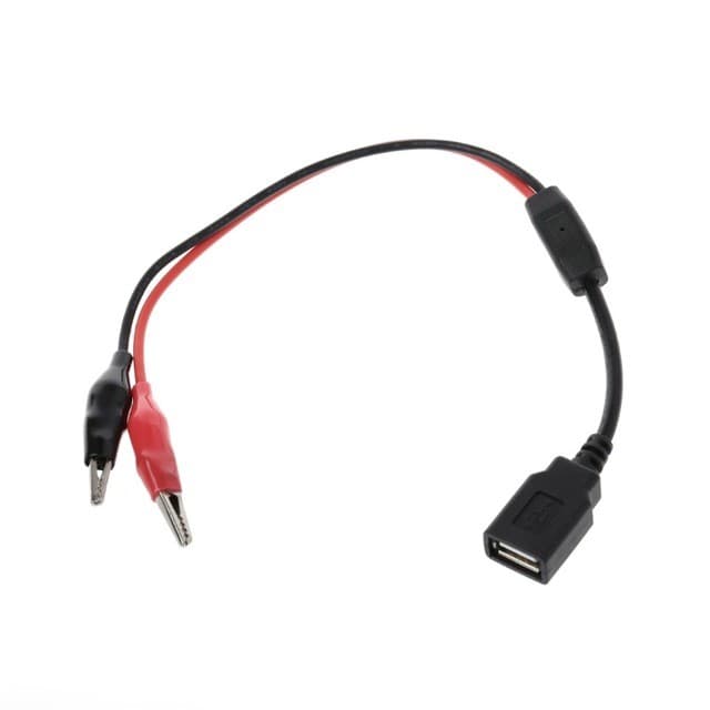 Alligator Clip to USB Female 50CM — image 1
