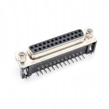 DR25 Female connector right angle — image 1
