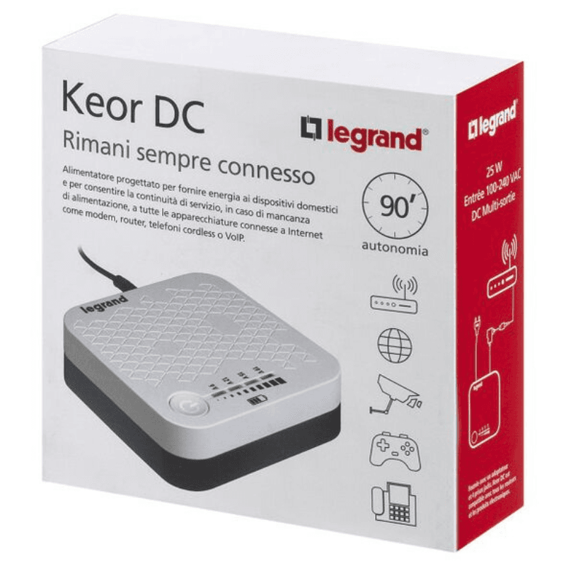 Keor DC par Legrand – Onduleur 25W Fiable pour une Connectivité Continue — image 1