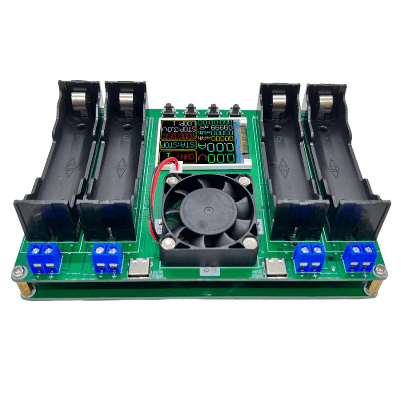 Testeur de Type C avec capacité de batterie 2/4 Ports 18650 — image 1