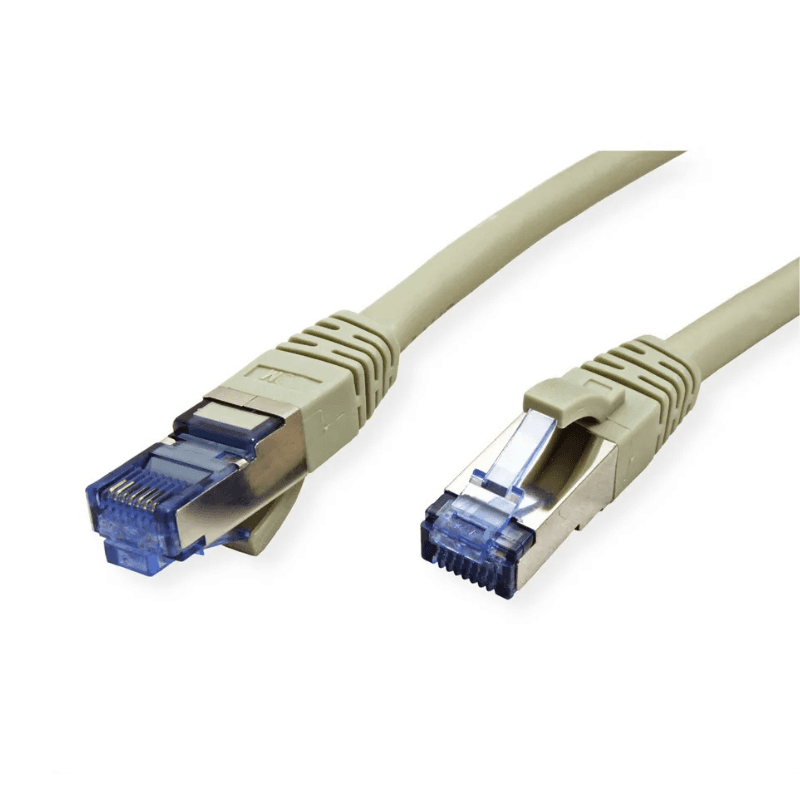 Cordon de Brassage S/FTP VALUE Cat.6A (Classe EA), gris, 0,3 m — image 1