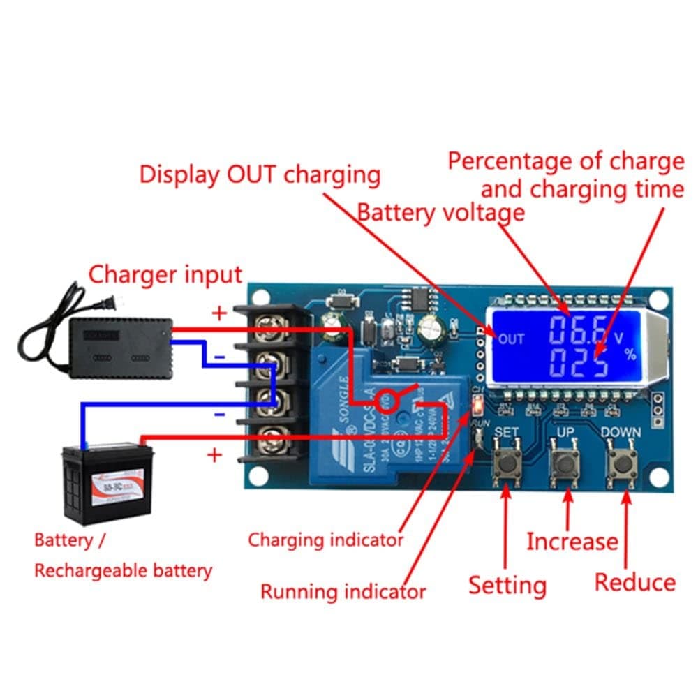 XY-L30A Battery Charging Control Module  6-60V — image 1