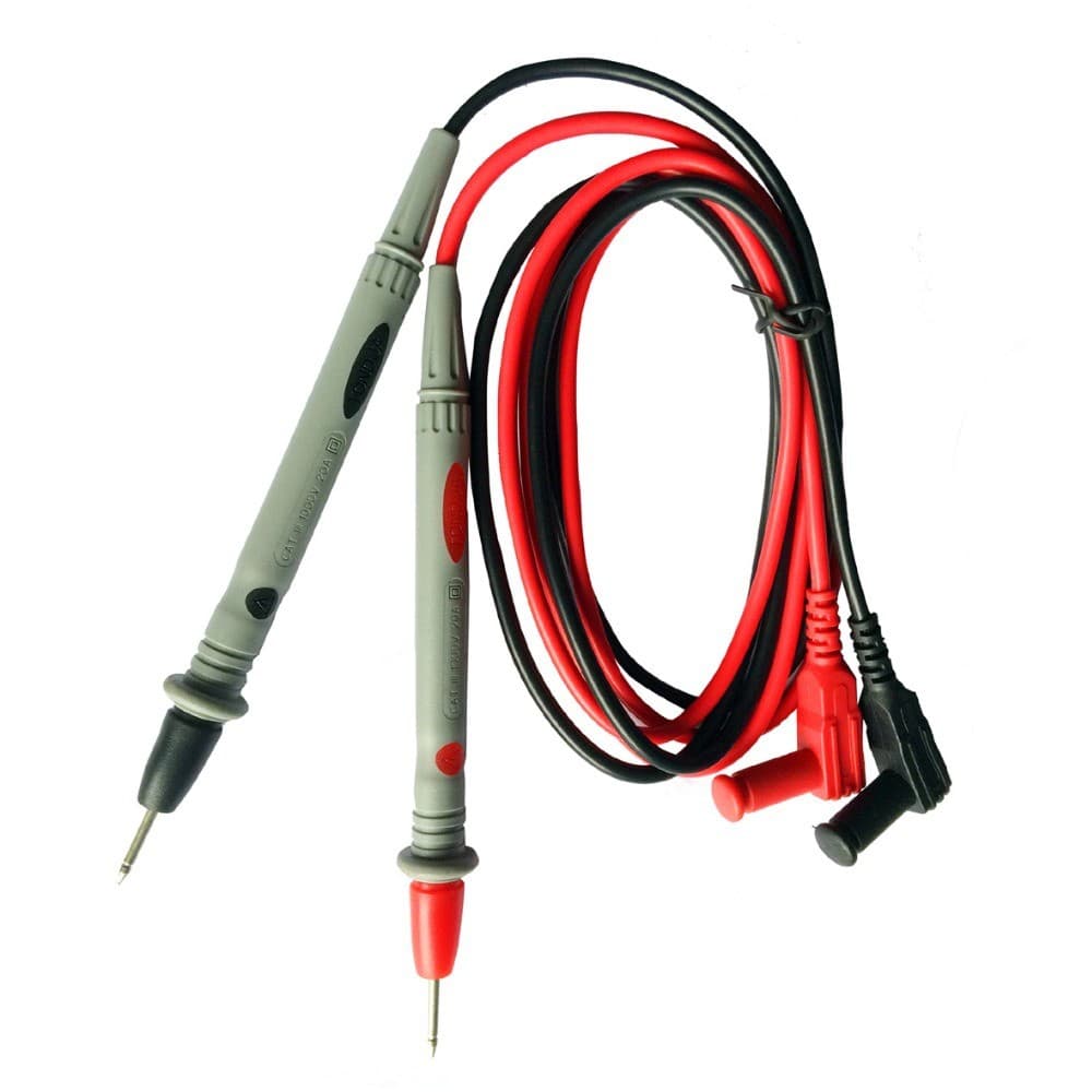 1 Pair 1000V 20A Banana Universal Multimeter Test Probe Leads Cable — image 1