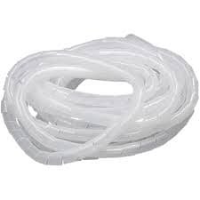 Tube d'enroulement de fil Blanc, 1mx8mm — image 1