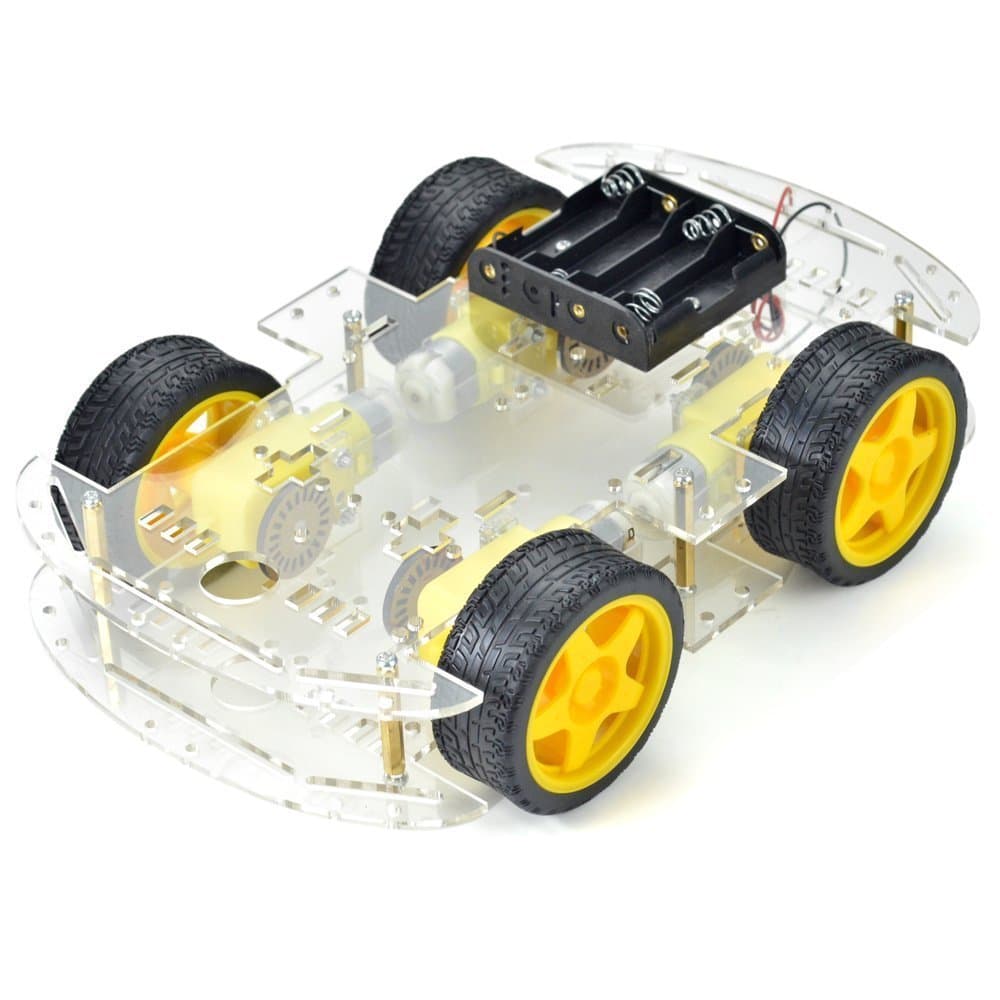 4WD Smart Robot Car Chassis Kits avec codeur de vitesse — image 1