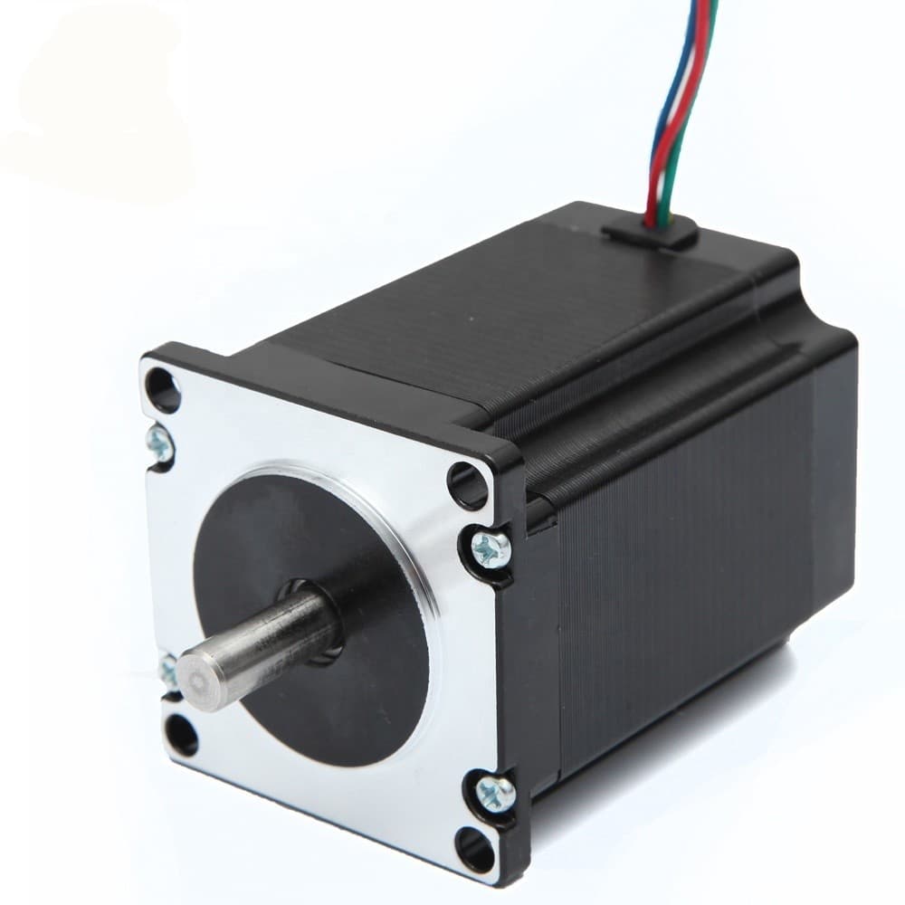 NEMA23 Stepper Motor With Connector &amp; 1m Cable - 57HS76-3004A08- D21 — image 1