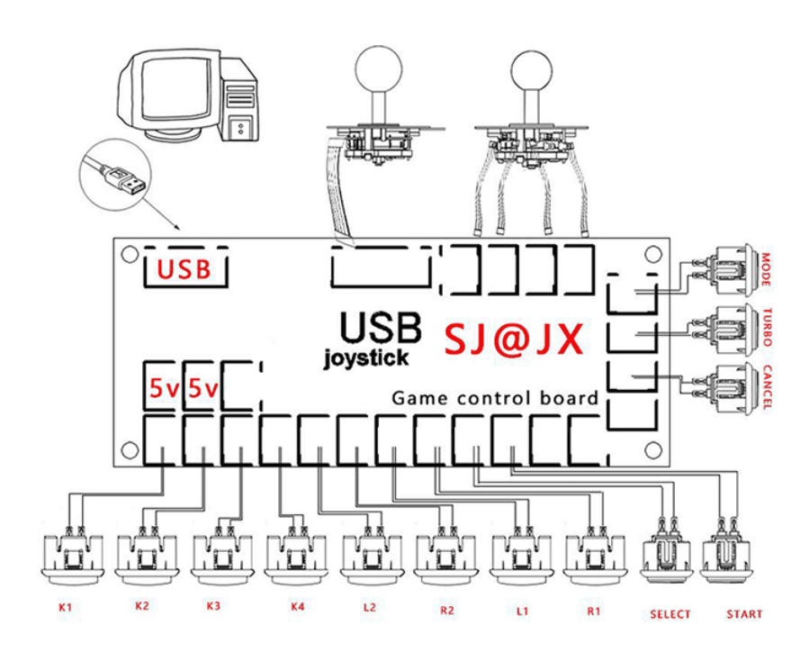 مجموعة ألعاب أركيد للتجميعArcade game kit to assemble — image 1