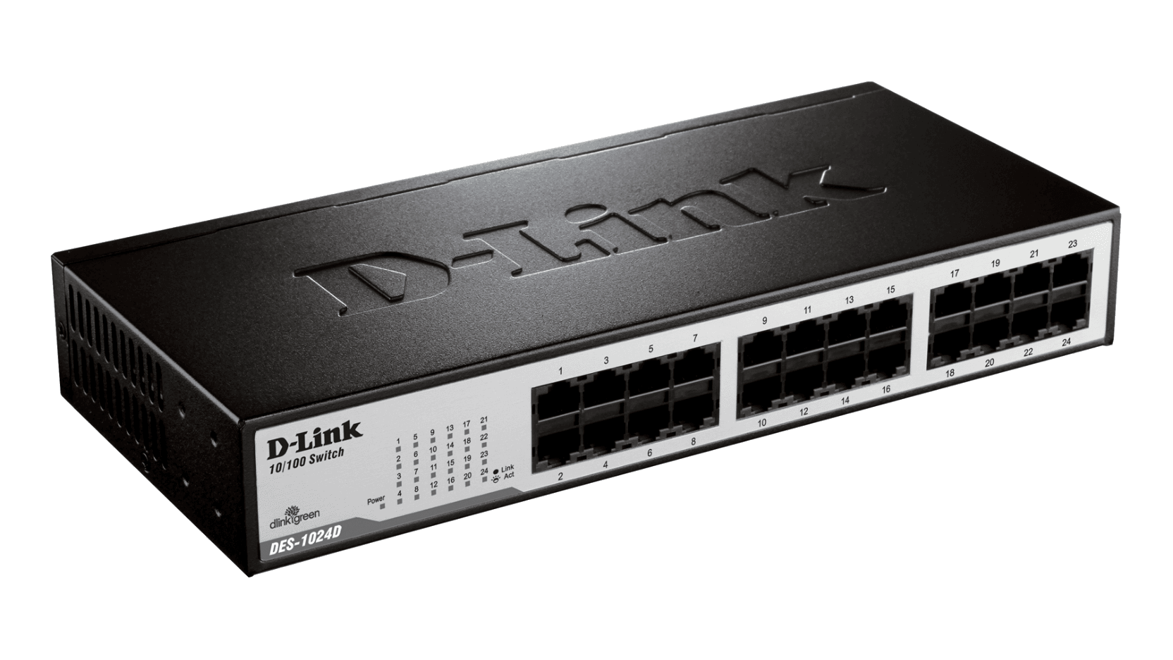 24-Port Fast Ethernet Desktop Switch DES-1024D — image 1