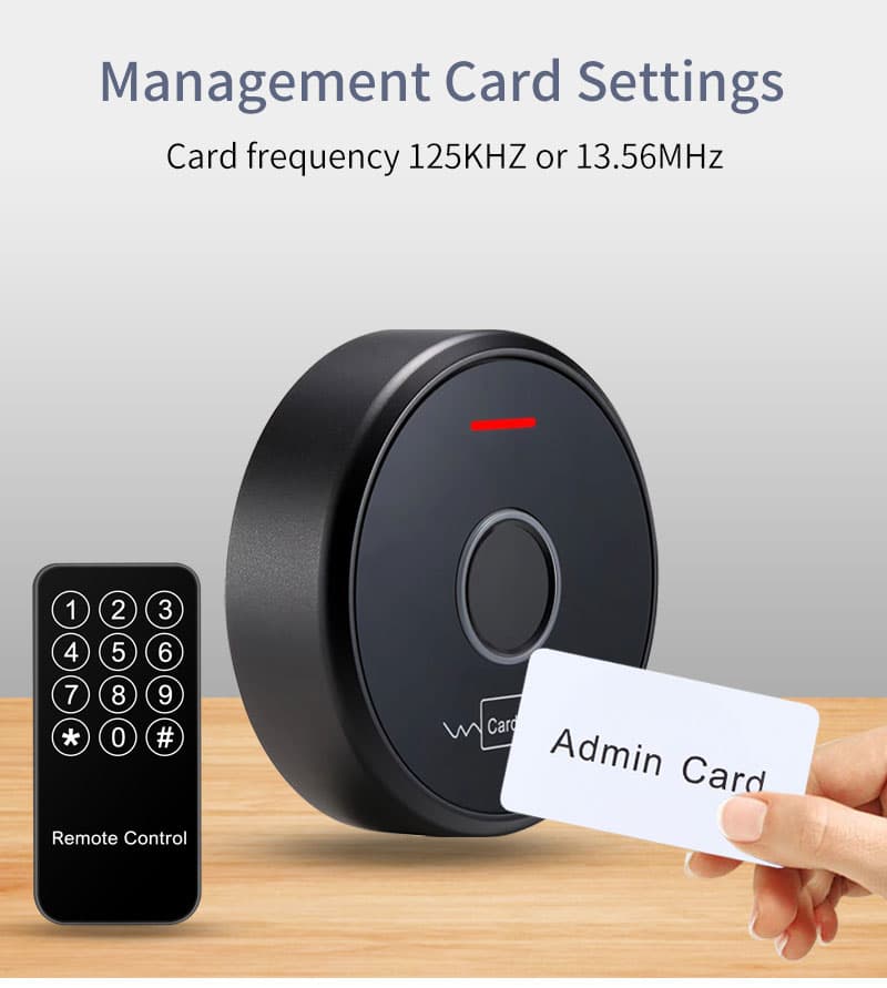 جهاز التحكم فتح قفل الباب بالبصمة ، wifi, rfid 13.56Mhz — image 1
