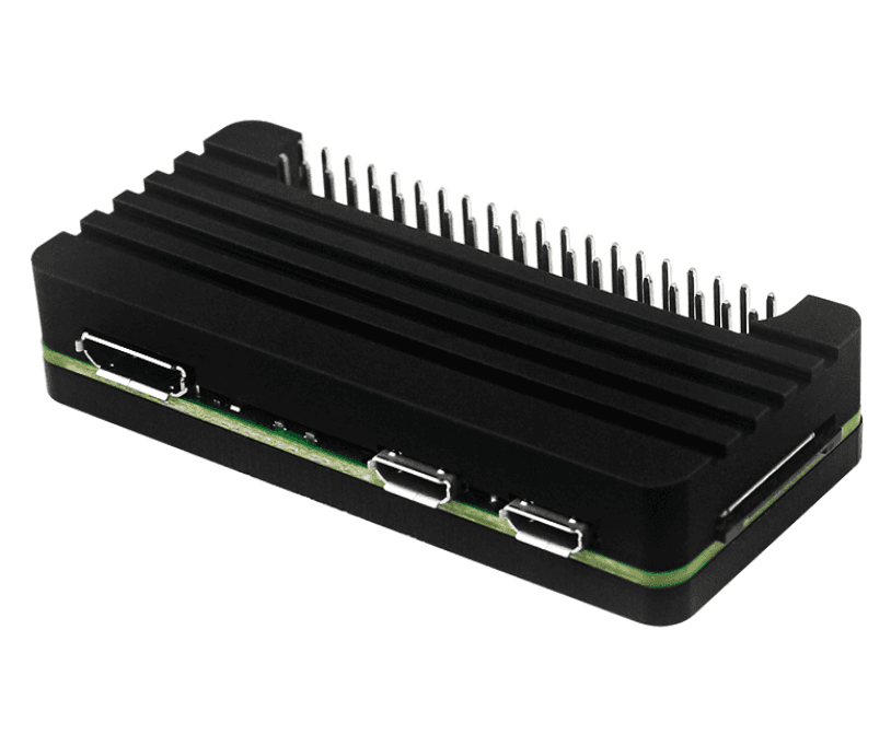 Raspberry Pi Zero 2 W Boîtier en aluminium GPIO vertical — image 1