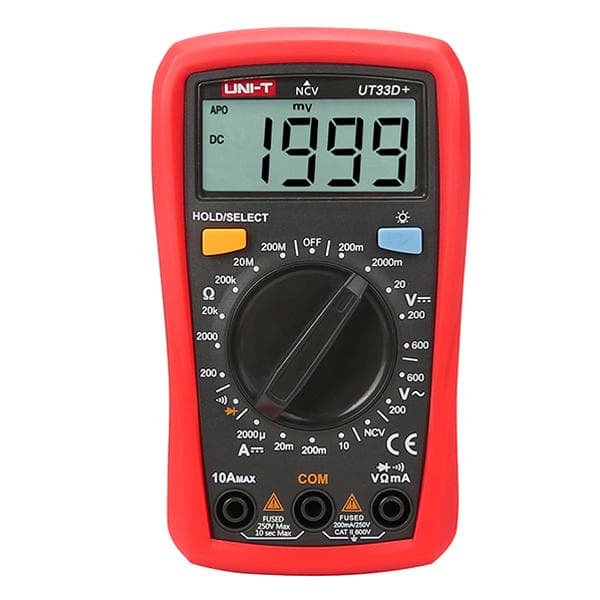 UNI-T UT33D+ Digital Multimeter — image 1