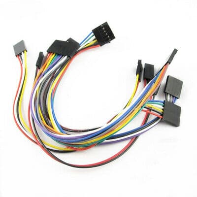3 Pin Dual-female Jumper Wire - 30cm — image 1