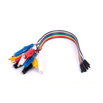 Alligator --Female ,20CM ,10 pin / pack Jumper wire — image 1