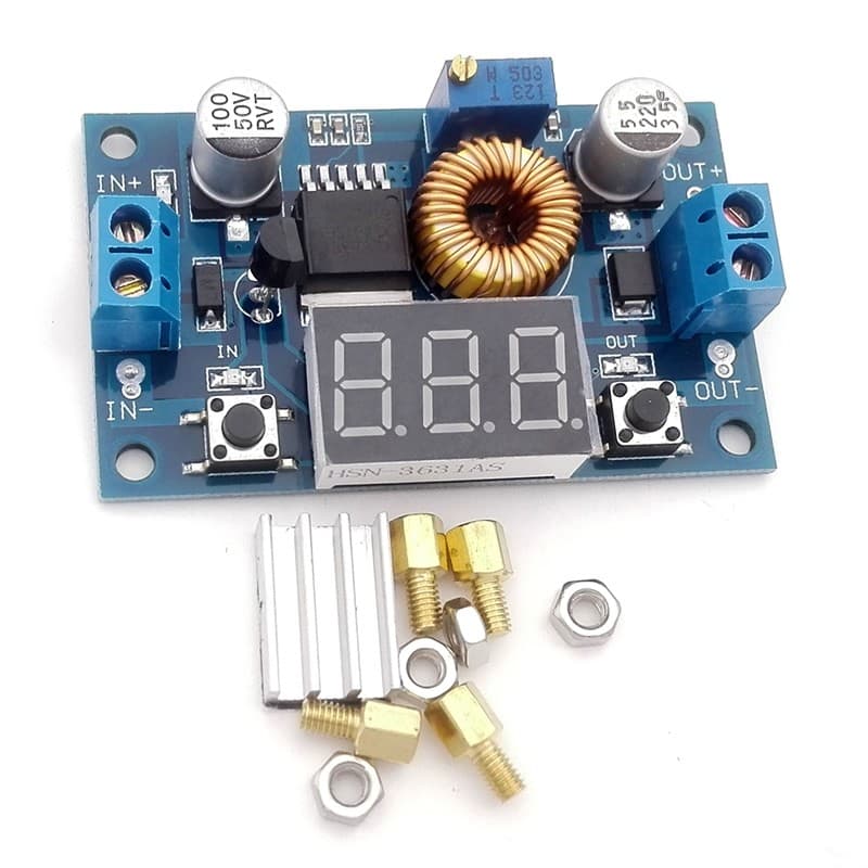 5A 75W DC-DC Adjustable Step-down Module — image 1