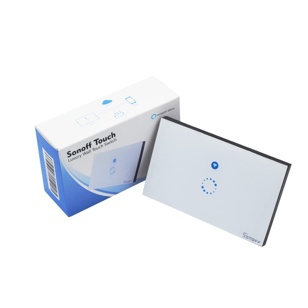 Sonoff Touch - Luxury Glass Panel Touch LED Light Switch  — image 1