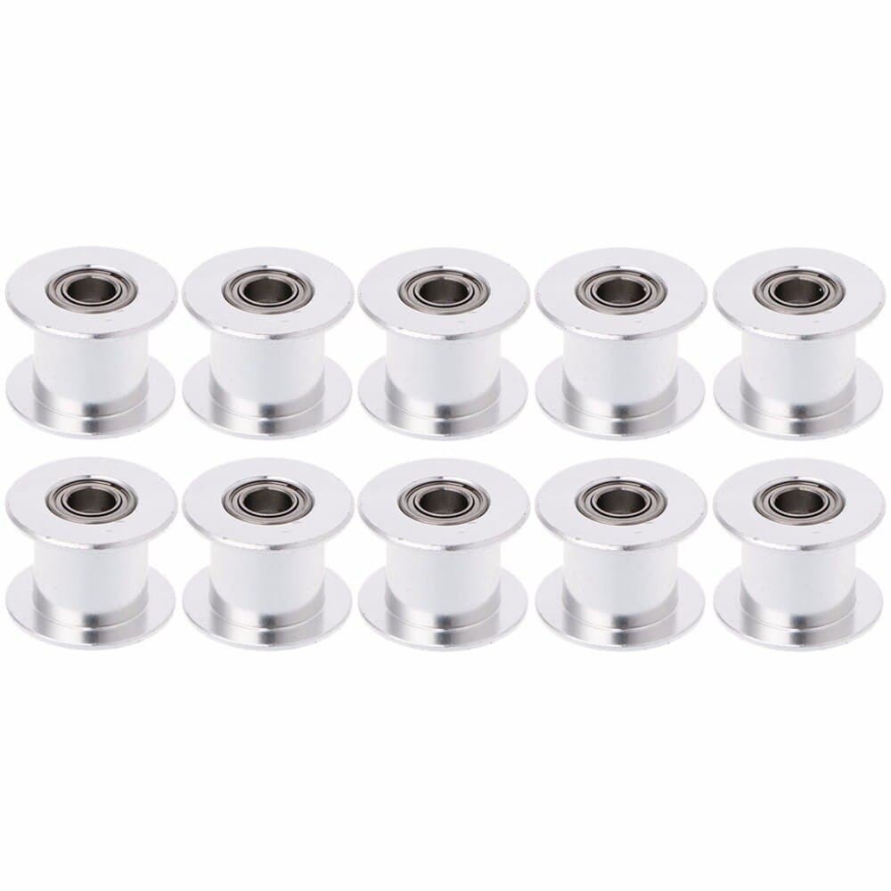 GT2 20T W10 B5 Without Tooth Aluminum Timing Drive Pulley — image 1