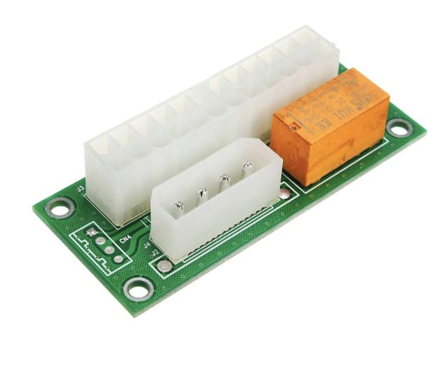 ATX 24 broches double PSU alimentation synchronisation câble d'extension de démarreur pour BTC Miner — image 1