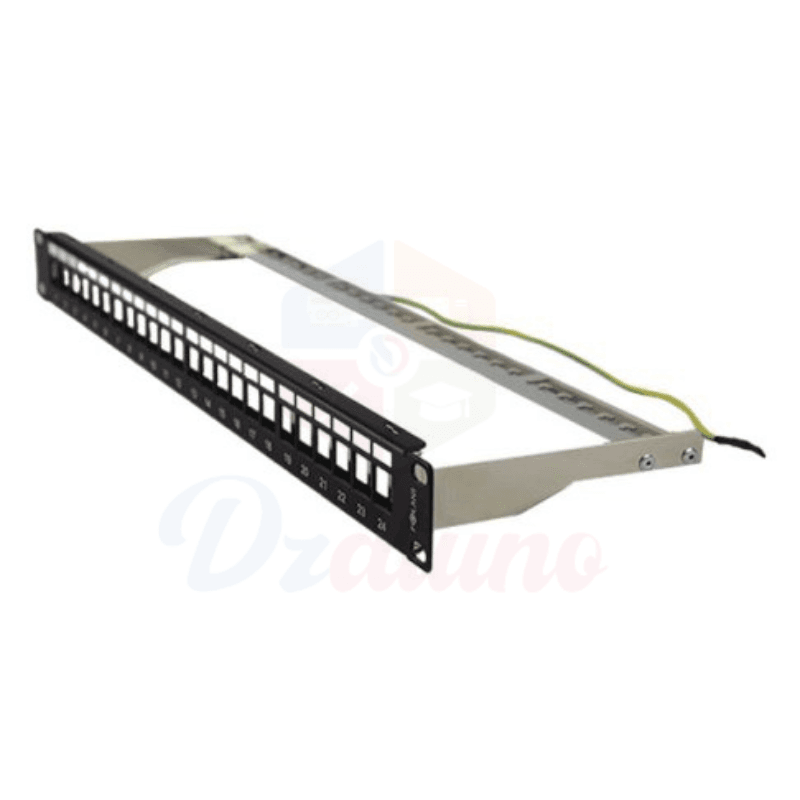 Panneau de brassage RJ45 – 1U / 19" - 24 ports  — image 1