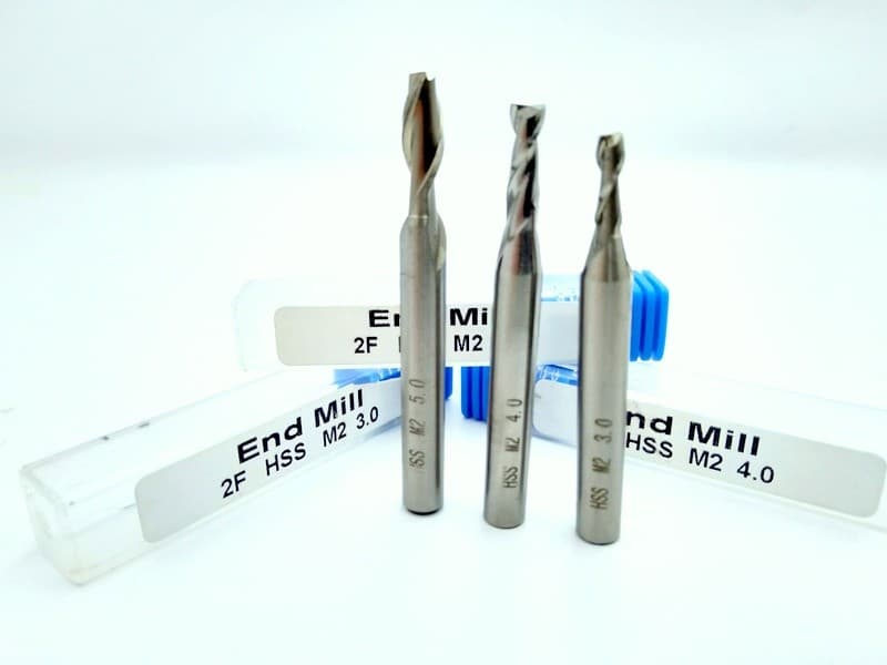 HSS 2 Flute End Mill 6.35mm — image 1