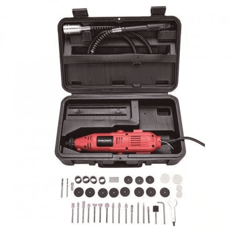 Mini Meuleuse Droite 135W 40Pcs WORCRAFT EMG01-42 — image 1