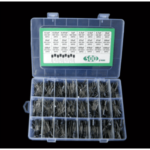 500pcs kit de condensateurs électrolytiques en aluminium(0.1UF-1000UF) — image 1