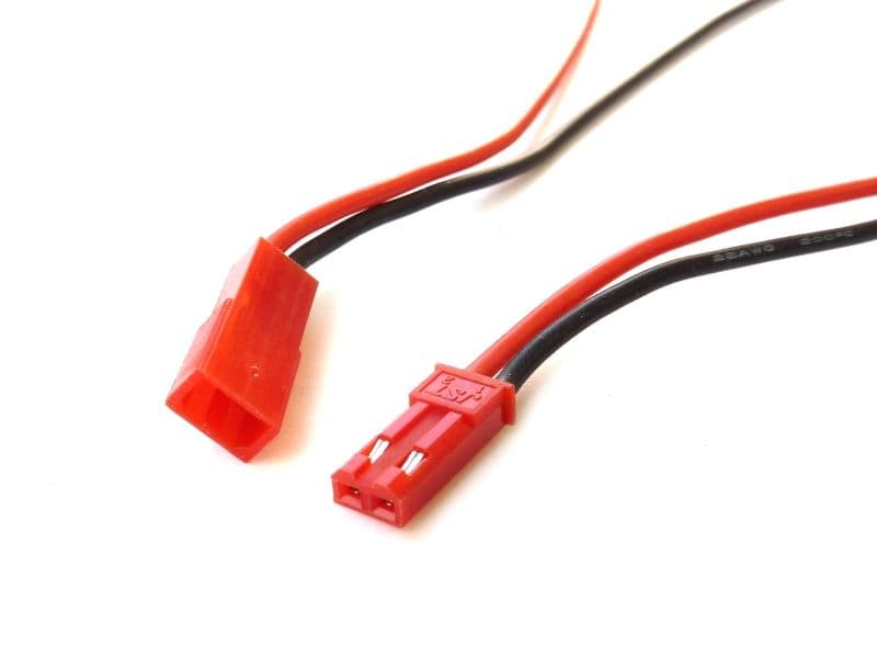 JST Connector Plug Cable Male+Female — image 1