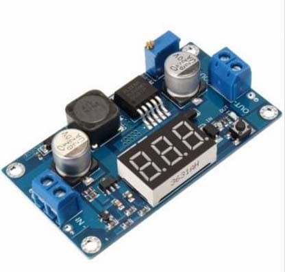 XL6009 Convertisseur élévateur de tension DC-DC avec voltmètre - 3.5-12V à 3.5-35V — image 1