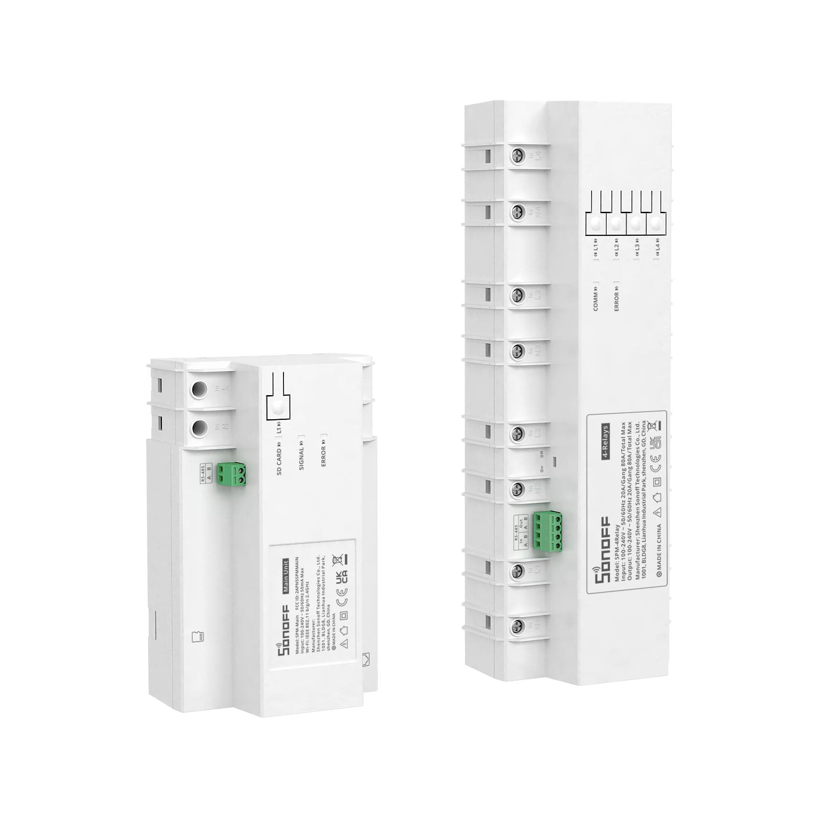 SONOFF SPM Smart Stackable Power Meter 20A/Gang Energy Consumption  — image 1