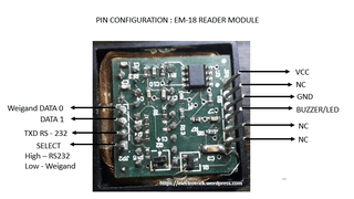 EM-18 RFID proximity  125KHz Card Reader Module — image 1