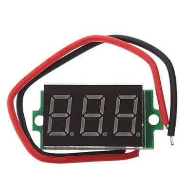  Ampèremètre numérique, 4V-30V 5A  (4 ~ 30V) Rouge — image 1