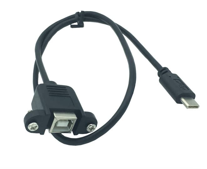 Type-C Male to Standard USB 2.0 Female Data cable 50cm — image 1