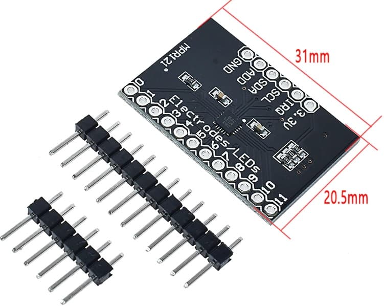 Module de capteur tactile capacitif MPR121 — image 1