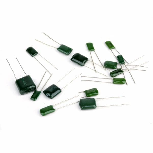 150Pcs 100V Polyester  Capacitor 15 Value 0.33nF-470nF Assorstment Kit — image 1