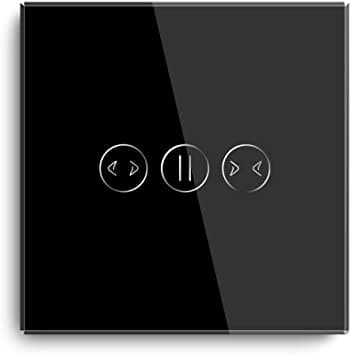 Tuya ZigBee WIFI-RF Smart Touch Curtain Switch  — image 1