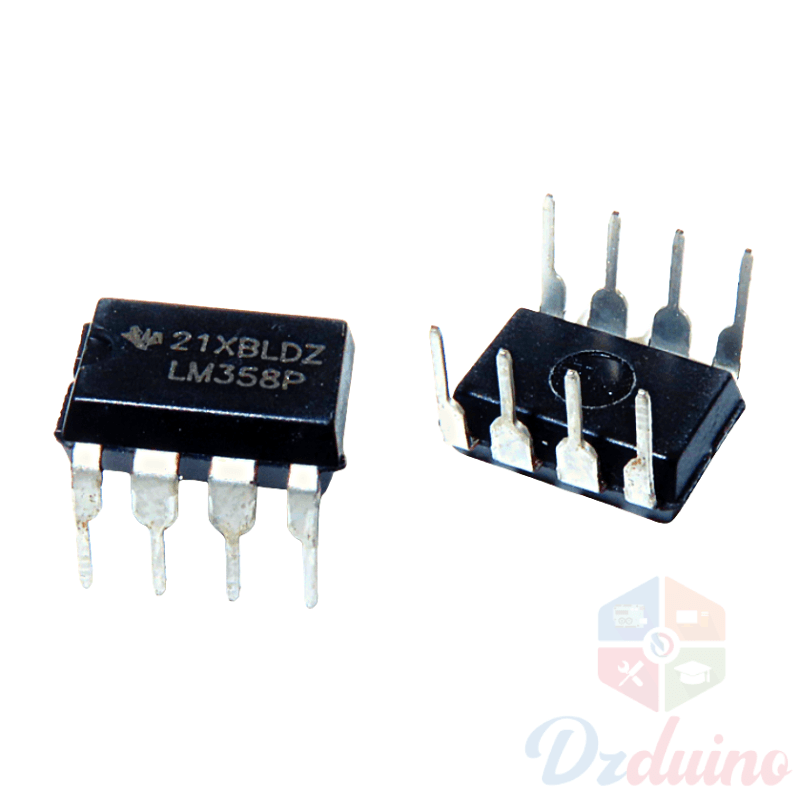 Amplificateur opérationnel double IC à puce DIP-8 LM358P LM358N LM358 — image 1